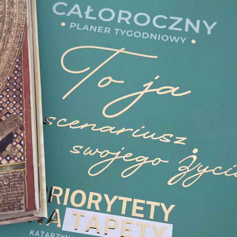 Całoroczny Planer Tygodniowy A4 PREMIUM