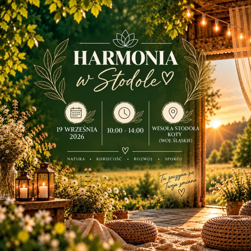 Harmonia w Stodole: Medycyna chińska, Intuicja & Balans Energii
